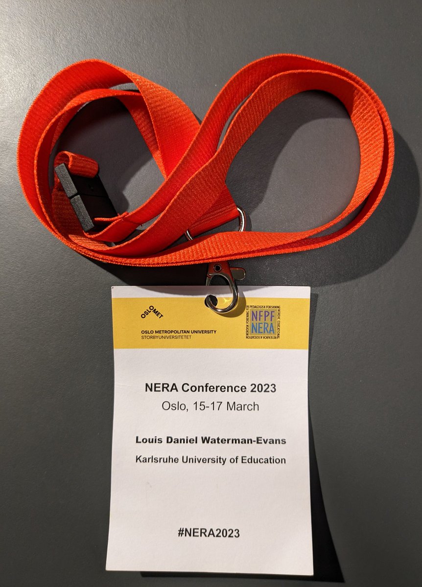 l_watermanevans's tweet image. Thanks @OsloMet for hosting a fun and thought-provoking few days at #NERA2023!