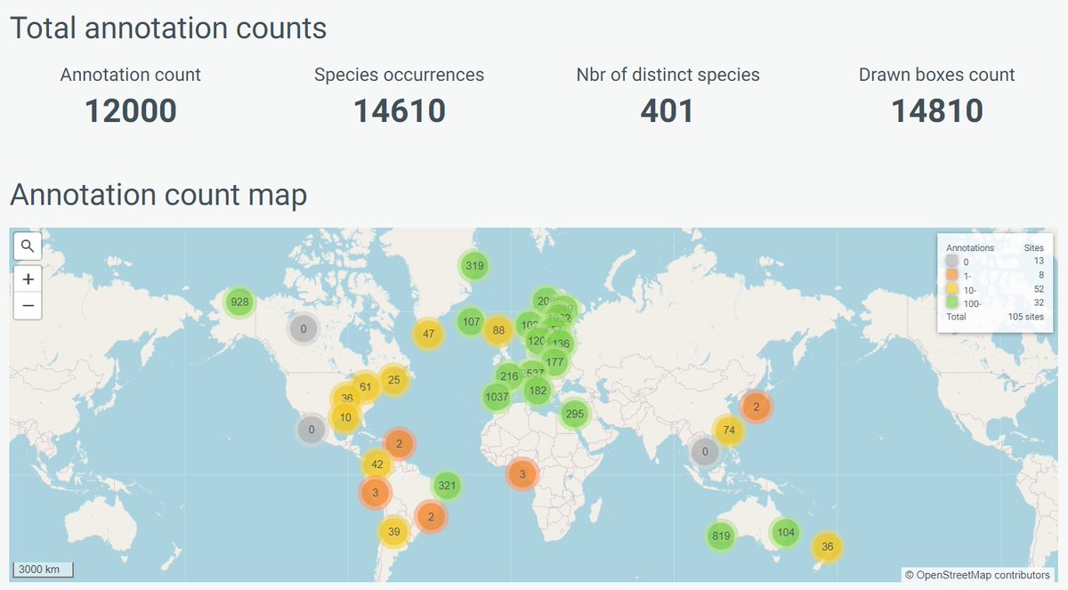 Bird Sounds Global (@birdsoundglobal) on Twitter photo Two milestones reached: 12000 annotations covering over 400 species!
Annotate soundscape portal produces training material for automated bird sound identification with #citizenscience
Try out annotating soundscapes e.g. from Louisiana <a href="/AudubonLA/">Audubon Louisiana</a> 
#bioacoustics
<a href="/LifeplanProject/">Lifeplan</a> Two milestones reached: 12000 annotations covering over 400 species!
Annotate soundscape portal produces training material for automated bird sound identification with #citizenscience
Try out annotating soundscapes e.g. from Louisiana <a href="/AudubonLA/">Audubon Louisiana</a> 
#bioacoustics
<a href="/LifeplanProject/">Lifeplan</a>