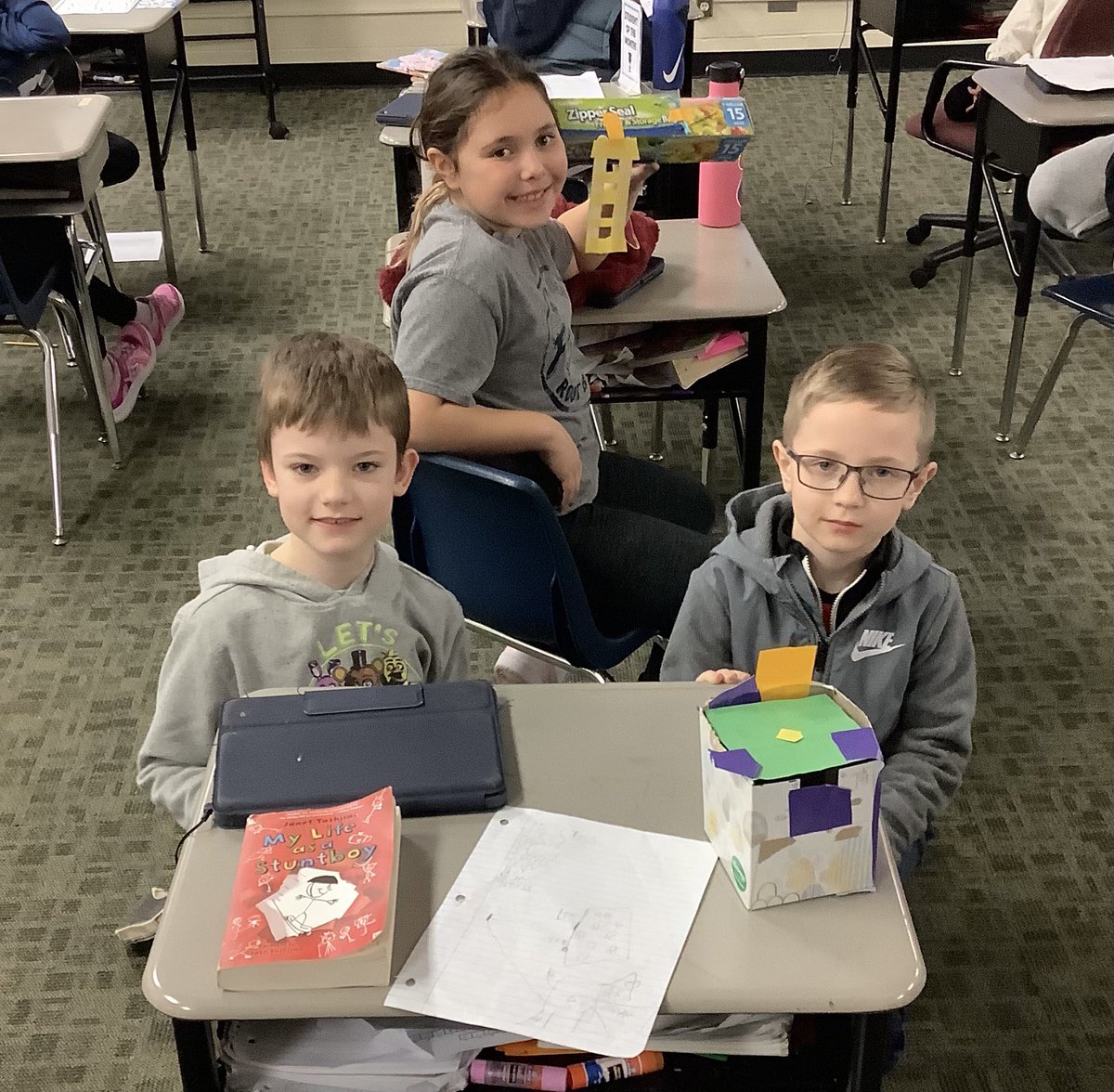 JohnsonG3_YES's tweet photo. Wonder if any of our simple machine leprechaun traps caught anything!?#YESTigers180 https://t.co/9EGKWXFBpM