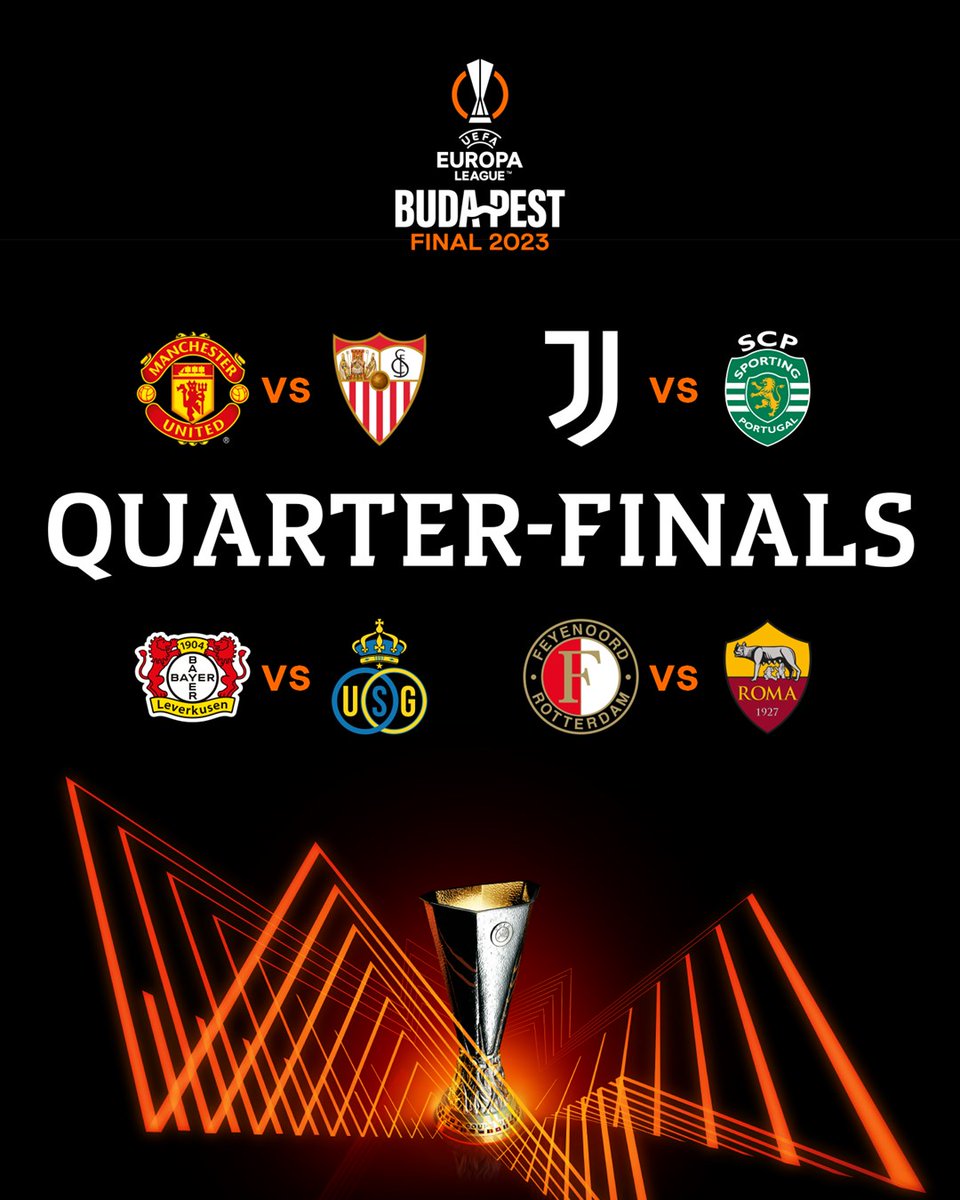 The quarter-finals are set! 👊

😍 Most exciting tie here? 

#UELdraw