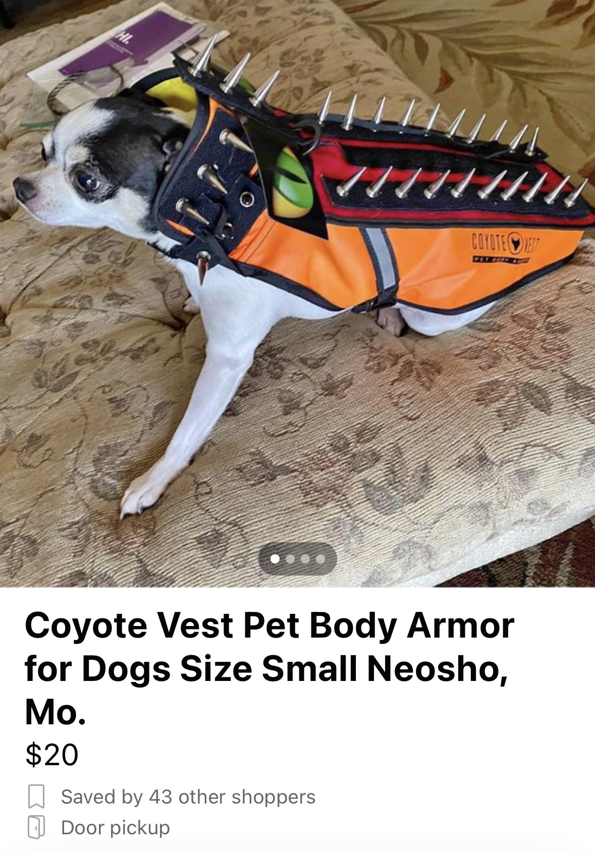 CoyoteVest Pet Body Armor