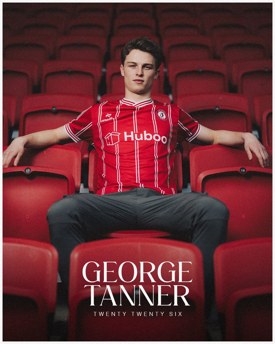 George Tanner has signed a new contract at #BristolCity until 2026! ✍️