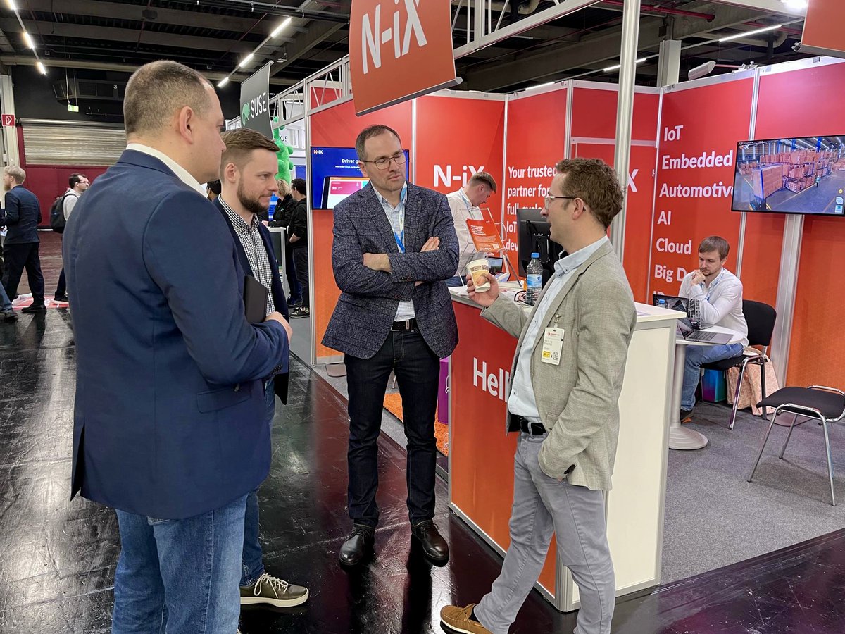 N_iX_Ukraine's tweet image. The #embeddedworld2023 was an incredible experience — three days full of insights, networking, and inspiration! Thanks to everyone who visited our booth and tried the prototypes. And thanks to our partners, @awscloud , @NordicTweets, @Wirepas, @AVSystems!
#ew2023