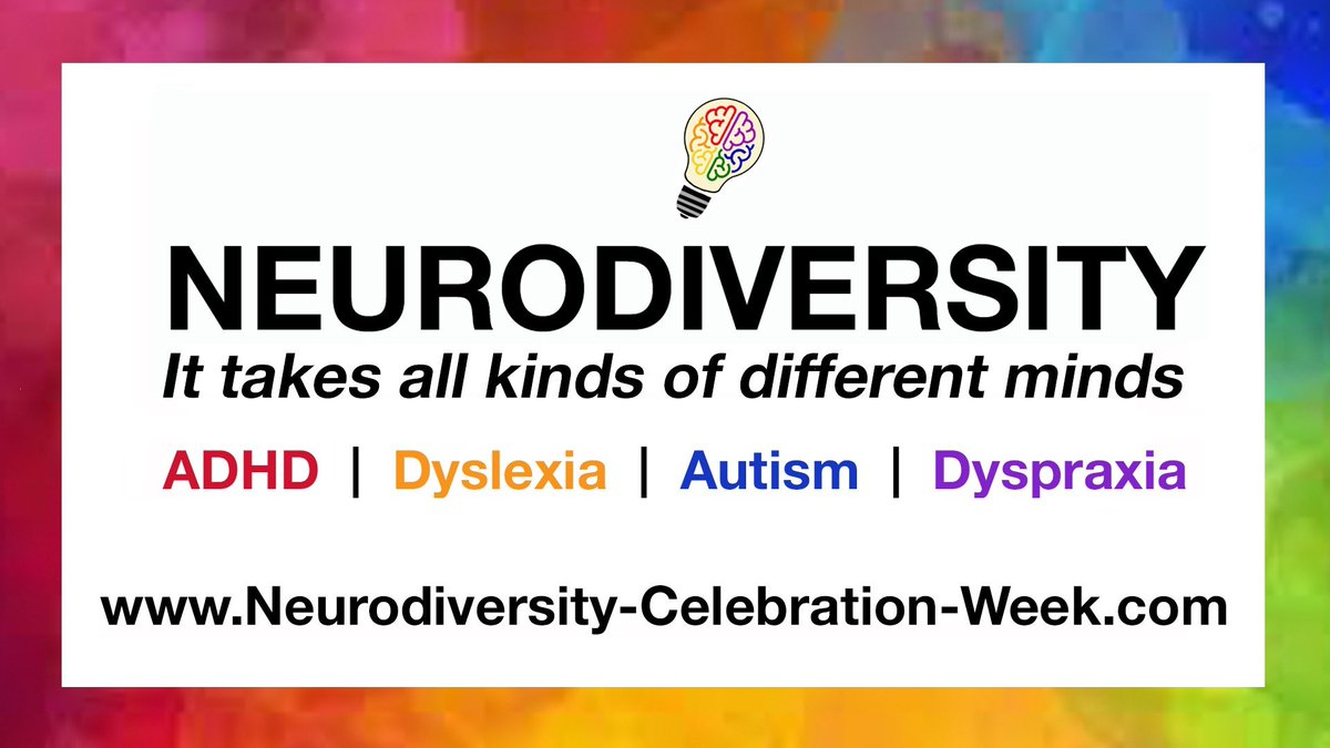 It's #Neurodiversity Celebration Week! Did you lnow that some of the world's most successful entrepreneurs, innovators and climate change activists are Autistic, ADHD, Dyslexic, Dyspraxic? let's celebrate them!

#neurodiversity #teamworkmakesthedreamwork