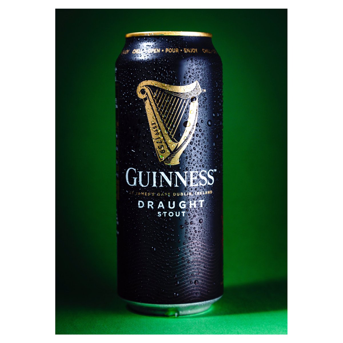 Happy St Patrick’s Day fellow artists, photographers & creatives, wherever on the planet you are. #StPatrickDay #Guinness #product #photograghy