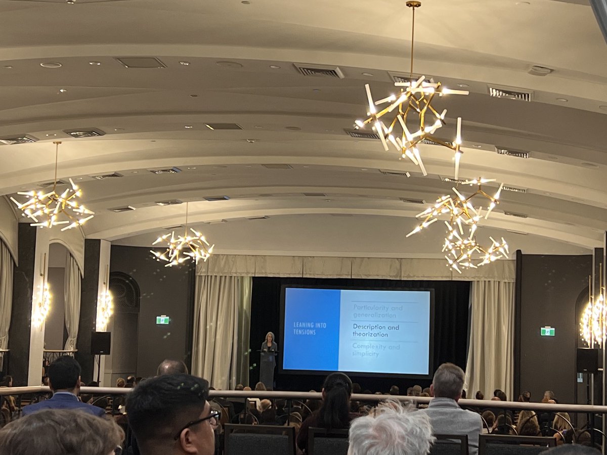 Packed venue! Such a privilege to attend the 2022-2023 ⁦<a href="/isanet/">ISA</a>⁩ President’s address by the inspirational, eloquent and erudite ⁦<a href="/DeborahAvant1/">Deborah Avant</a>⁩ of ⁦<a href="/josefkorbel/">Josef Korbel School</a>⁩ in Montreal