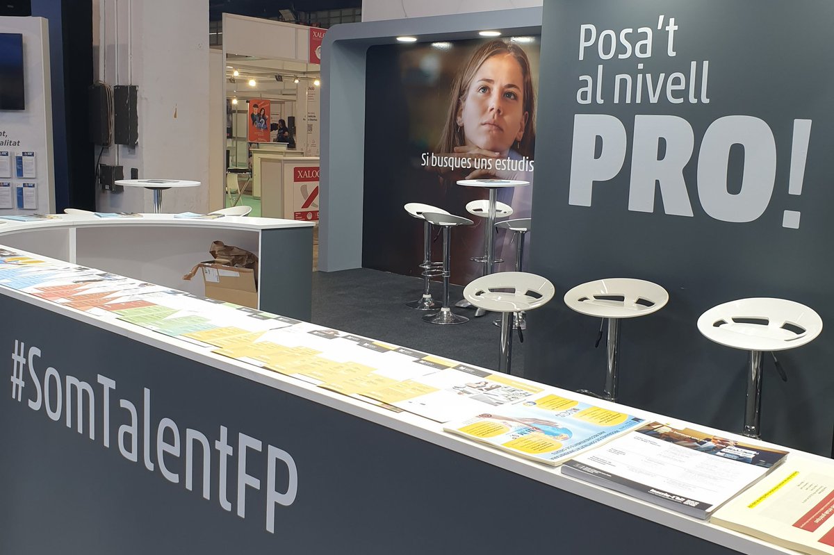 Jordi__Olle's tweet photo. Us esperem al #SaloEnsenyament2023 @saloensenyament
@jesuitesFP @JesuitesEdu #JEsarria #FPsarria #imatgeiso #comerçimarqueting #empresa #serveissocialsialacomunitat #activitatsfisiquesiesportives #sanitat #hostaleriaiturisme #industriesalimentàries fp.santignasi@fje.edu https://t.co/BrQxSYidcr