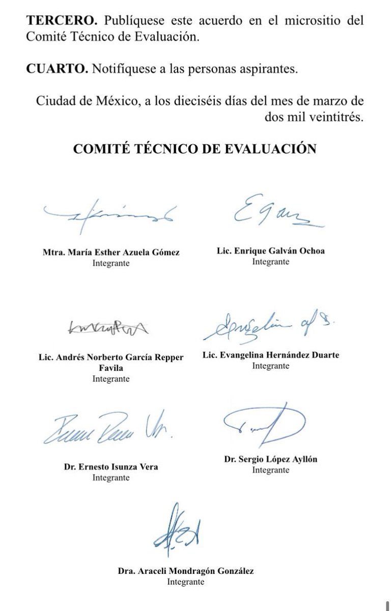 Comité Técnico tweet media