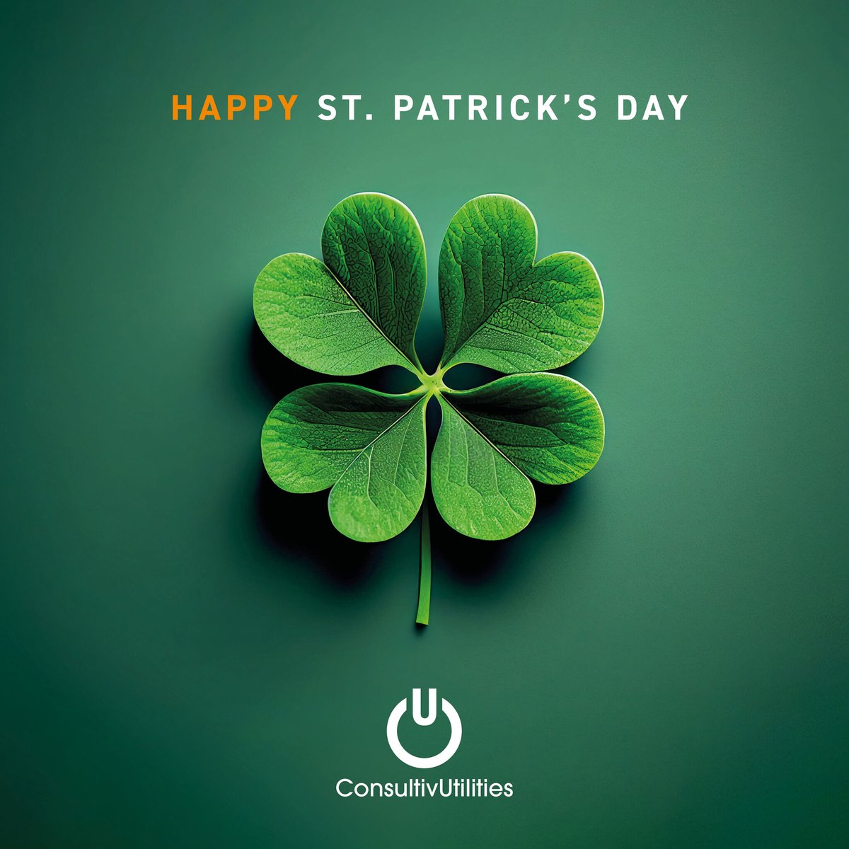 Happy St Patricks Day! 

Wishing you all the luck of the Irish this St Patrick's Day! 

#consultivUtilities #StPatricksDay2023