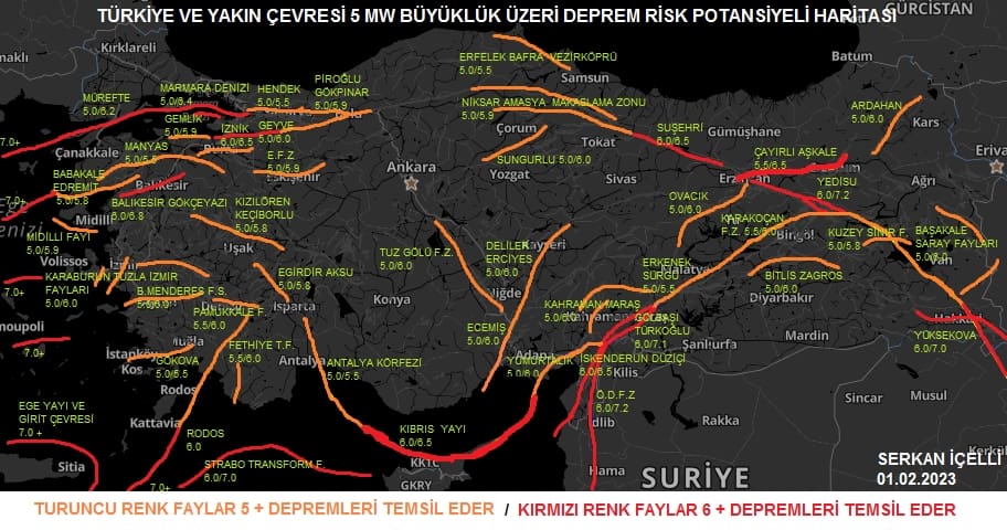 #Kayseride ,#Adana #Mersin ve #Osmaniyede evler hasarsız ise girin yıkıcı bir sismik aktivite yok.#Bolu ve #Düzce liler boş yere panik yapmasın.
Orası burası diye sormayınız tespit ettigim riskler ortada.
ÖDFZ Pazarcık ve #İskenderun 
7 mw lik enerji bitti.
#deprem #DEPREMOLDU