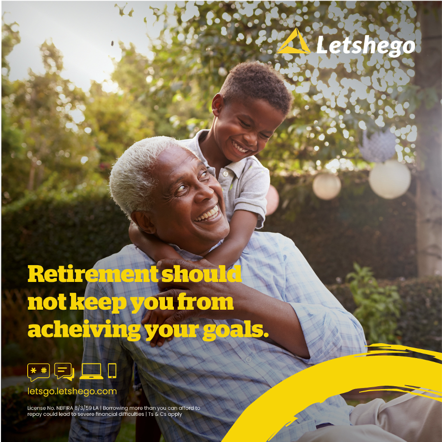 letshegobw's tweet photo. Achieve everything you set out to accomplish with a Pension Loan from Letshego.

Visit your nearest Letshego Branch or call 3643300 for assistance. #LetsGoBW #LetsImproveLife #LetsGoDigital https://t.co/DC925i5Wwd