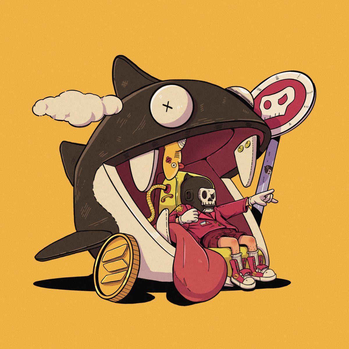 Open edition today - Time zone in Bangkok, Thailand (GMT+7)Friday, March 17, 2023, 19:00.

 - This open edition will be open for sale only for 24hrs.
- Start at 1 SOL.
Thank you, gang gang🔥🔥