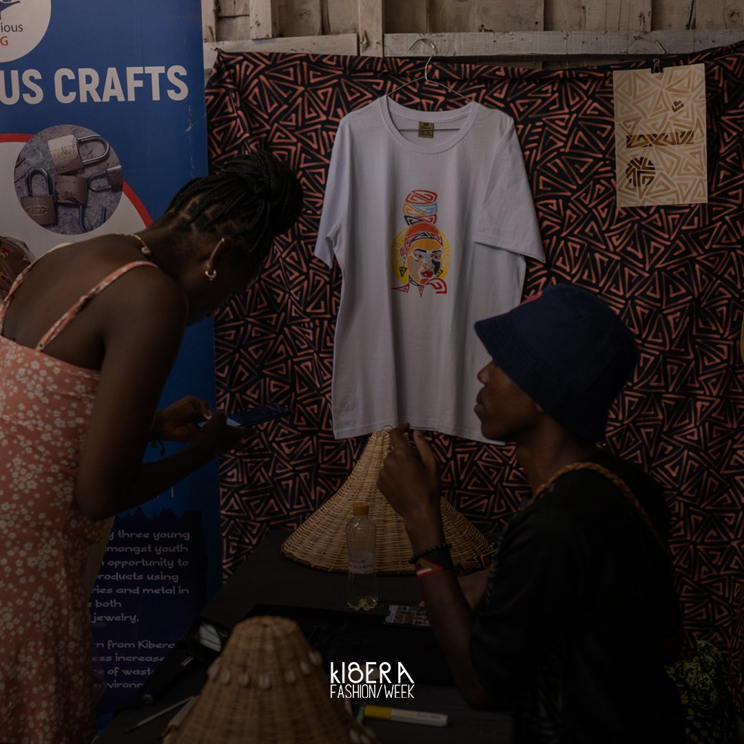 Kiberafashionwk's tweet photo. The project is initiated by David Avido (Lookslike Avido / Avido Foundation) in collaboration with Goethe-Institut, Nairobi Design Week, Maasai Mbili and @EUNIC_Global Kenya. The project is funded as part of the European Spaces of Culture.

#kiberafashionweek  #kiberafw  #kfw https://t.co/pkBJO4EAsA