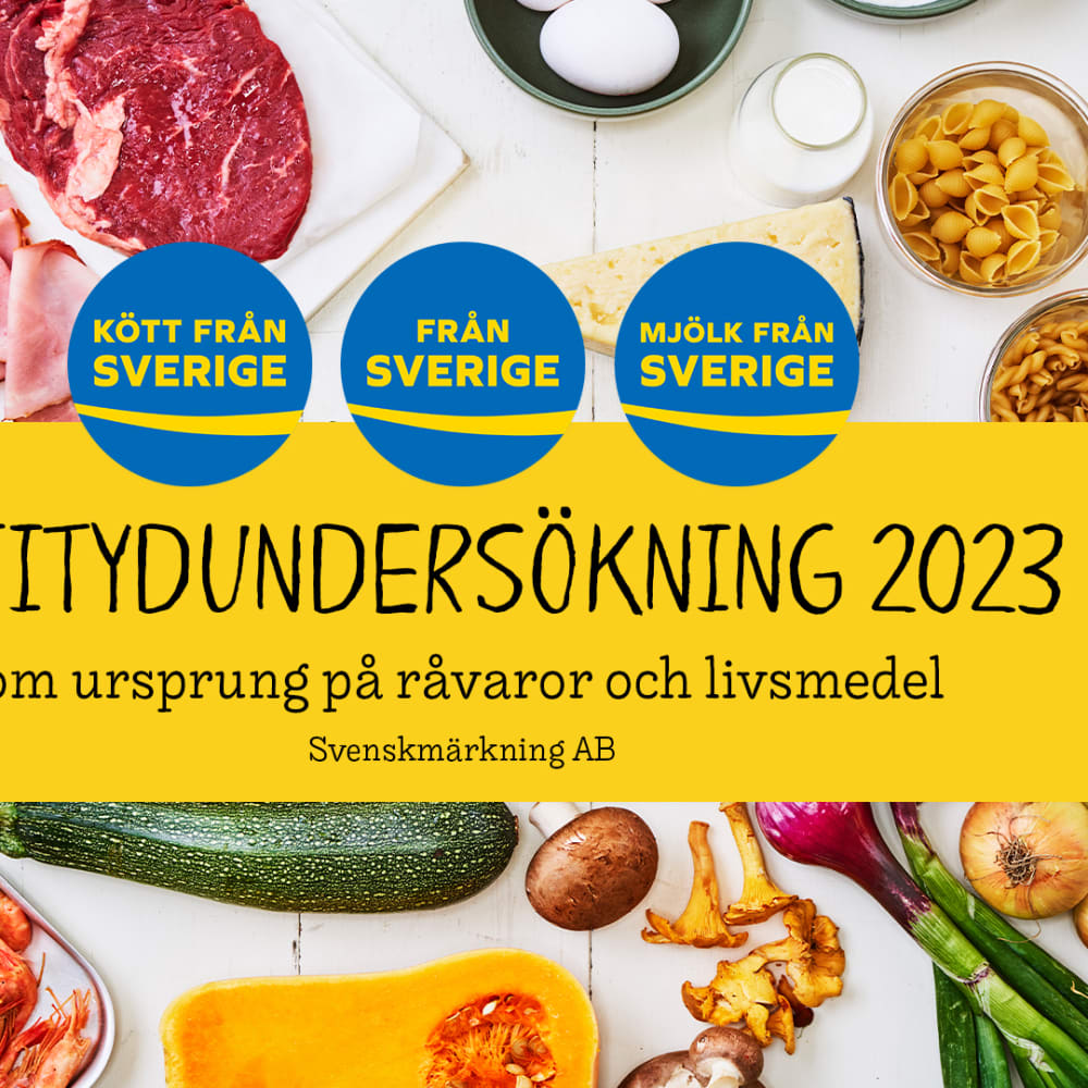 Förtroendet och intresset för svenska livsmedel är fortsatt stabilt. Nära tre av fem tittar alltid efter svenskt ursprung när de handlar livsmedel, även om pris har kommit att bli en allt viktigare faktor vid val av varor.  mynewsdesk.com/se/fransverige…
