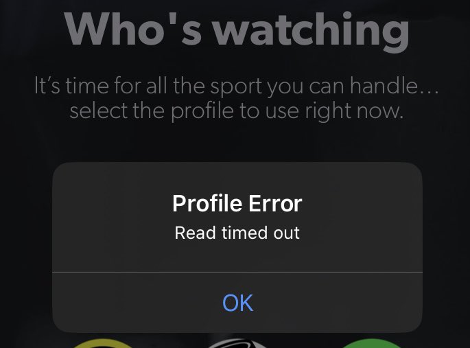shanloid's tweet photo. Hey, @kayosports , do I need to pay you more than the insane amount I already pay you every month to access the API that works? #muppets #computersishard #kayo https://t.co/FAgv5L3lfY