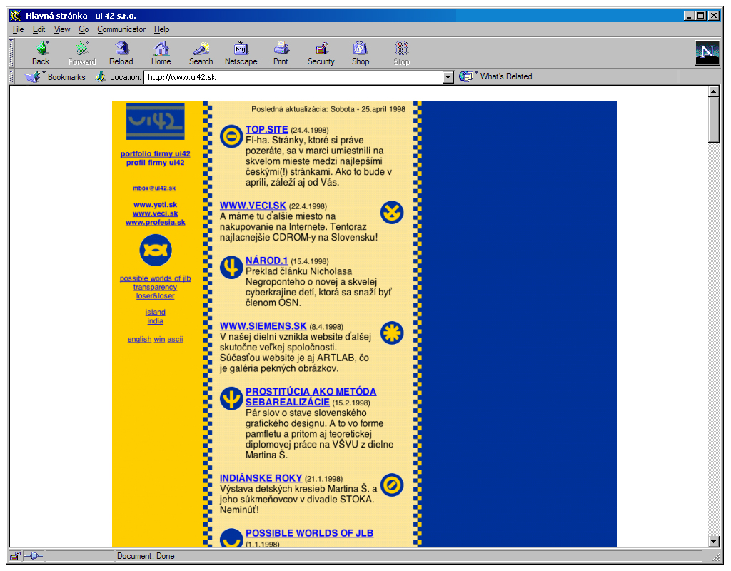 martinkrupa's tweet image. Priemerný vek firiem sa skracuje a priemer je vraj okolo 10 rokov. Takže dnešné 26.výročie založenia @ui42 je už výnimočné. Bez ľudí by ui42 bol len záznam v obchodnom registri. Ďakujeme všetkým pracovníkom, partnerom, priaznivcom a klientom ui42. S vami je radosť pracovať!