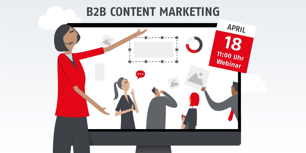 mellowmessage's tweet image. Mit #B2B #ContentMarketing transformierst du dein Unternehmen zu einem starken Content Produzenten. Was du beachten solltest und wie du bei deiner #Zielgruppe einen Volltreffer landest, erfährst du in unserem kostenfreien #Webinar am 18. April um 11 Uhr: bit.ly/3Ydn3IF