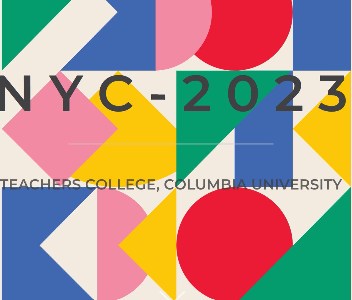 Exciting news! Our friends, <a href="/Construct_Conf/">Constructionism</a>  in collaboration with <a href="/FabLearn/">FabLearn</a> are delighted to announce  #callforpapers on Constructionism 2023 Conference to be held at Teachers College, Columbia University in NYC Oct 7-11, 2023! constructionismconf.org