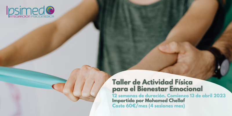 Ipsimed's tweet photo. 📌 Aprende a incorporar la #actividadfísica en tu vida de manera estructurada con el 'Taller de Actividad Física para el Bienestar Emocional' de @Ipsimed impartido por Mohamed Chellaf.
✅ Comienzo 13 de abril
#saludmental #saludfísica #saludintegral https://t.co/T3EKxztQpi https://t.co/ZNv2kxnAkE