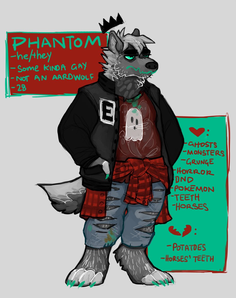 mossrotts's tweet photo. oh shit. i found my fursona (from a few years back now).  everything still applies 👍 https://t.co/JwjkqOzzRB