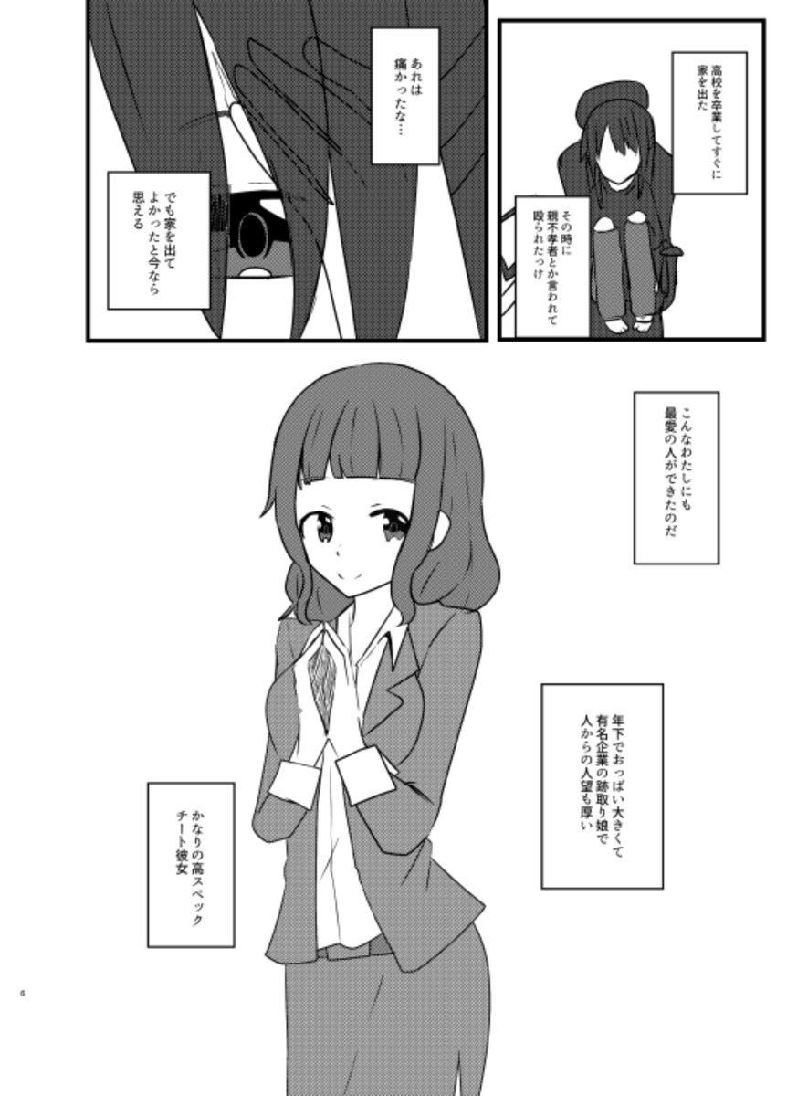 #創作百合フェスタ

アラサー女子が年下彼女にお尻を叩かれる(物理)話
1-4 