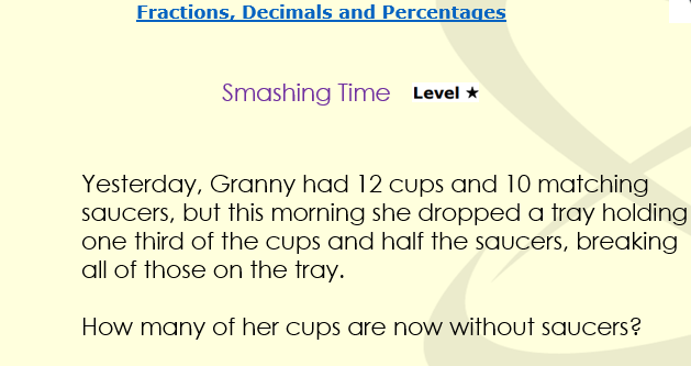 HCACP's tweet photo. As part of HCACP Maths Month. Another tricky problem to solve. @HarrisFed #MathsMonth https://t.co/dozCuUjUol