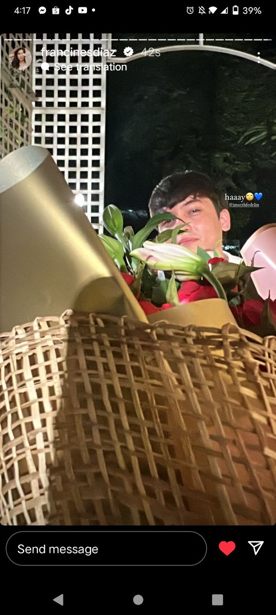 gemxsxz's tweet photo. ig story of ms francine diaz

CHIN SAID YES TO SETH

#FranSeth #FrancineDiaz #SethFedelin https://t.co/yCgoHiYa8I