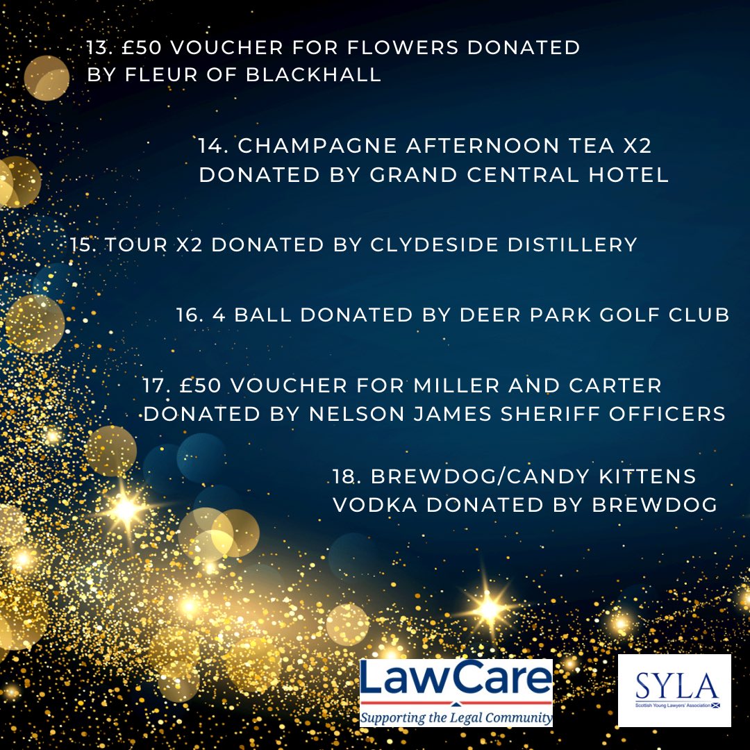 SYLA Spring Ball 2023 - RAFFLE NOW OPEN! ✨

THANK YOU to all businesses and supporters for generously donating raffle prizes - swipe left to see our prizes 👏 

1/2