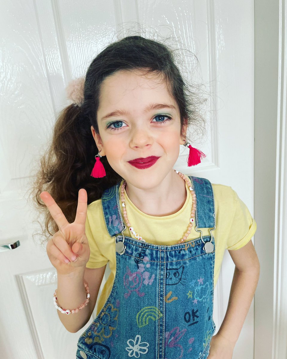 This one has been breaking the rules since the moment she was born #rulebreaker #RedNoseDay #ComicRelief <a href="/CopleyJunior/">Copley Junior School</a>