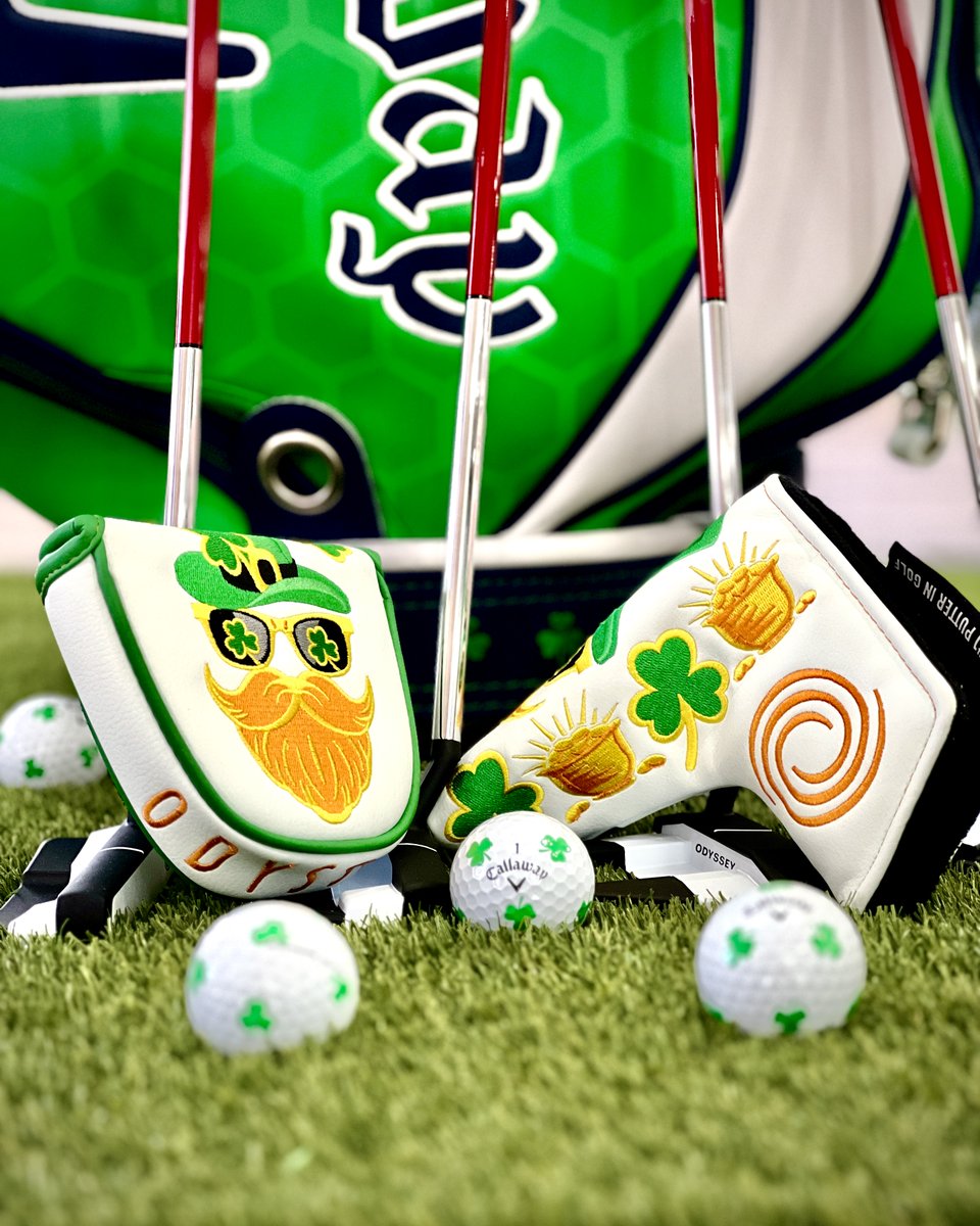 ☘️SWEEPSTAKES☘️

To celebrate #StPatricksDay, we’ve teamed up with <a href="/OdysseyGolfTour/">Odyssey Golf Tour</a> to give you the chance to win these Ltd Ed headcovers, plus 2 sleeves of ChromeSoft ☘️ Truvis Golf Balls.

To enter, simply
🔃 RETWEET
👉 FOLLOW <a href="/CallawayGolfEU/">Callaway Golf Europe</a> AND <a href="/OdysseyGolfTour/">Odyssey Golf Tour</a>

Good luck!