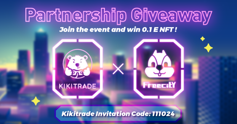 KikiWeb3HQ's tweet photo. 💥Kikitrade X FreecitY USDT Airdrop🎉

🤑5U * 10

1⃣️❤️&amp;🔄&amp; tag 3 frds
2⃣️Follow @KikitradeHQ @0xSeanTao @FreeCity_OS
3⃣️Join https://t.co/G8yUs2ySkp

📅End on 3/28

💡Win FREE NFT in KIKI Community🚨https://t.co/hkfMQrWsrg

👇CLICK &amp; Mint NFT with KIKI special code 111024🔥