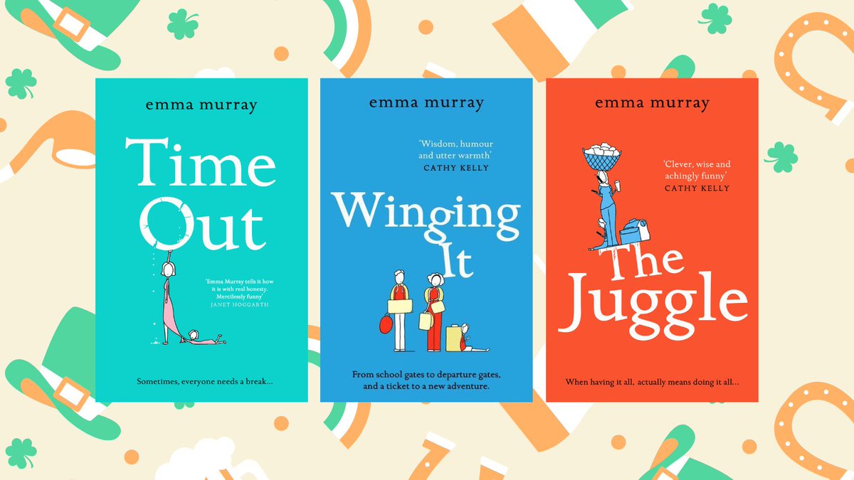 Happy St. Patrick's Day! ☘️ Escape to Ireland with Saoirse as she tries to navigate parenting, friendships and family relationships (with the odd bit of swearing along the way 🤬). #StPatricksDay2023 #timeouttrilogy #Friday
