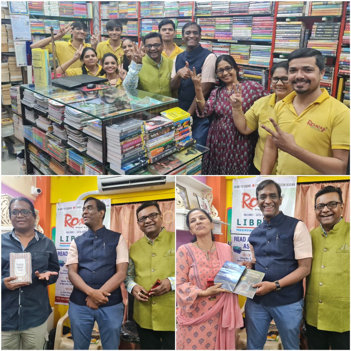 rchanakyapillai's tweet photo. It was wonderful Interacting with all budding and published authors. Specially was very proud and happy to meet young school going children published authors.
Thank you Roxy team and Bharat Bhai for having me there.
#RoxyLibrary #Mulund #AuthorsMeet #Books #Library
(2/2) https://t.co/nf6ZdN1XSp