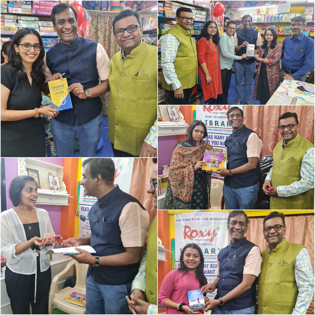 rchanakyapillai's tweet photo. It was wonderful Interacting with all budding and published authors. Specially was very proud and happy to meet young school going children published authors.
Thank you Roxy team and Bharat Bhai for having me there.
#RoxyLibrary #Mulund #AuthorsMeet #Books #Library
(2/2) https://t.co/nf6ZdN1XSp