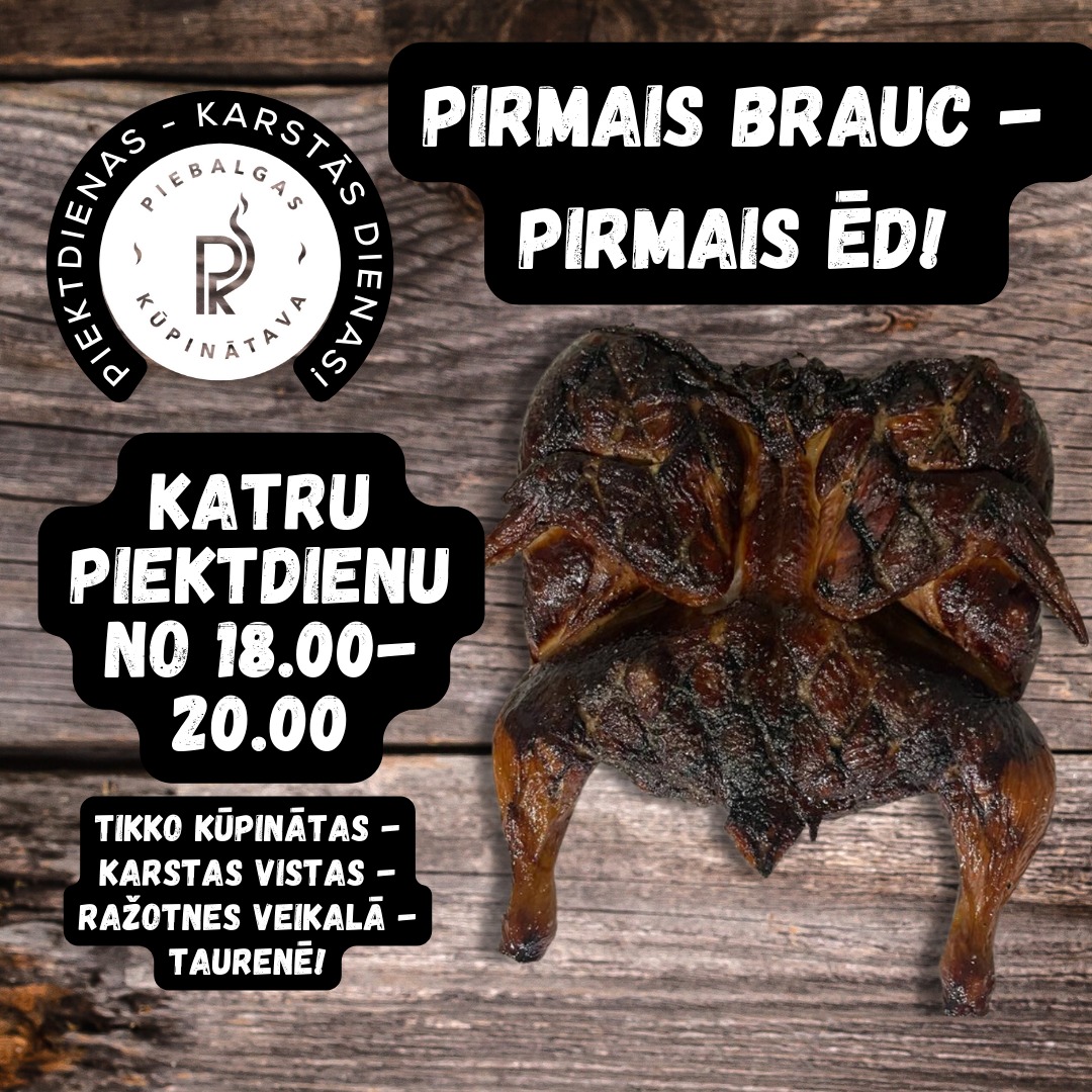 Kupinatava's tweet photo. ❗️ Šovakar Piebalgas Kūpinātavas ražotnes veikalā Taurenē no plkst.18:00 Tu varēsi iegādāties tikko kūpinātas, karstas vistiņas! 
❗️ Neatliec uz vēlāku laiku to, ko vari izdarīt ātrāk! 😉 Veikals būs atvērts no 11:00 līdz 20:00! Veikalā iegādājami arī citi mūsu gatavotie gardumi! https://t.co/yOZFJIDcgi