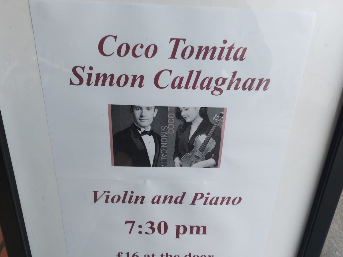 Compliments from Steinway pianist <a href="/simondcallaghan/">Simon Callaghan</a> about our #steinwayforhire "Fred" after the concert he &amp; Violinist <a href="/TomitaCoco/">Coco Tomita</a> performed this week <a href="/influencechurch/">Influence Church</a> Richmond. Wonderful to receive high praise from such an accomplished musician. The concert was excellent!