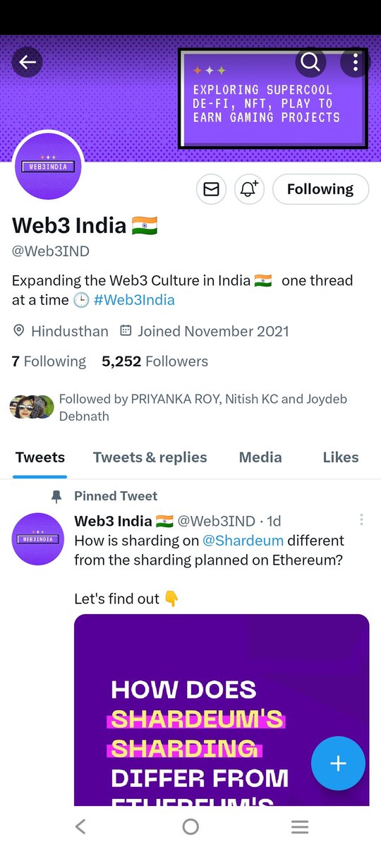 @ShardeumIND @shardeum @Web3IND @ShardeumKolkata @imayanmajumdar @0xlucif3r @shardeumtimes @shardible @shardeummemes 👉 Kudos Whole Team For Conducting Such  Fabulous #Shardeum
 #Giveaway 

👉 Join @nandinidey20gm1 @mysterioussu @Deepaadhan3 @cool_bindra @dadofbonhisha @Im_ArupDas @ImChandana01 @champ_sappy @invisibleindra1 @JasoosShow @i_paritosh @JainShantilal12 @JayshreeMalhot6