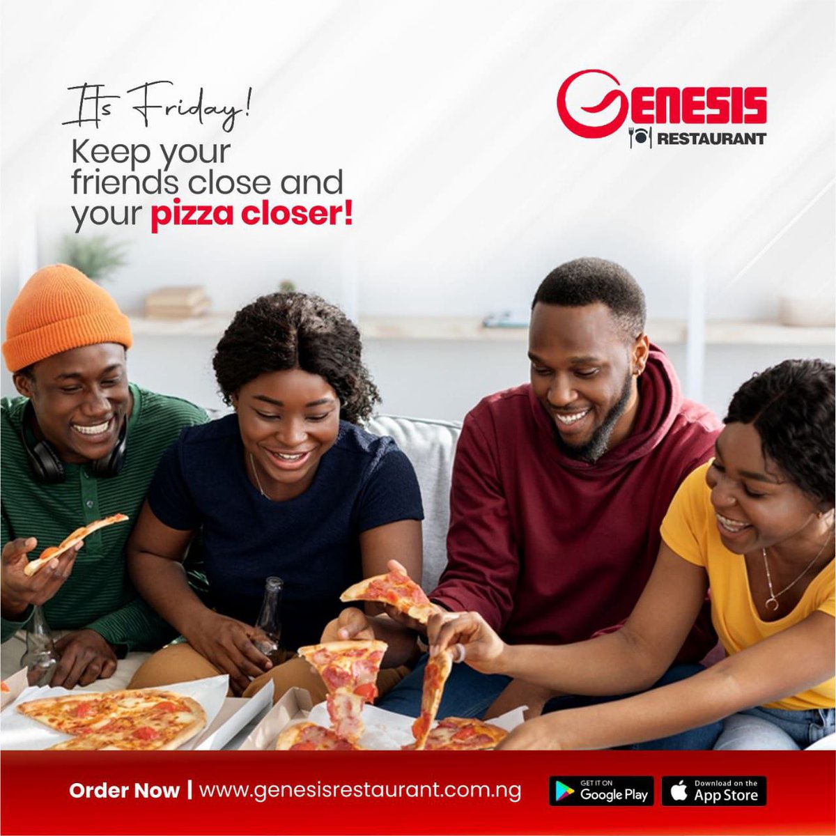 Genesisrestng's tweet photo. What better way to unwind than with a warm box of pizza delivered to your doorstep?
Order now at https://t.co/aXGxRTj86c
.
.
.
.
.
.
.
.
.
.
.
#pizzagram
#pizzaplace #genesispizza #genesisrestaurantng #genesisfoods #genesisrestaurant https://t.co/ljBnfoYDet