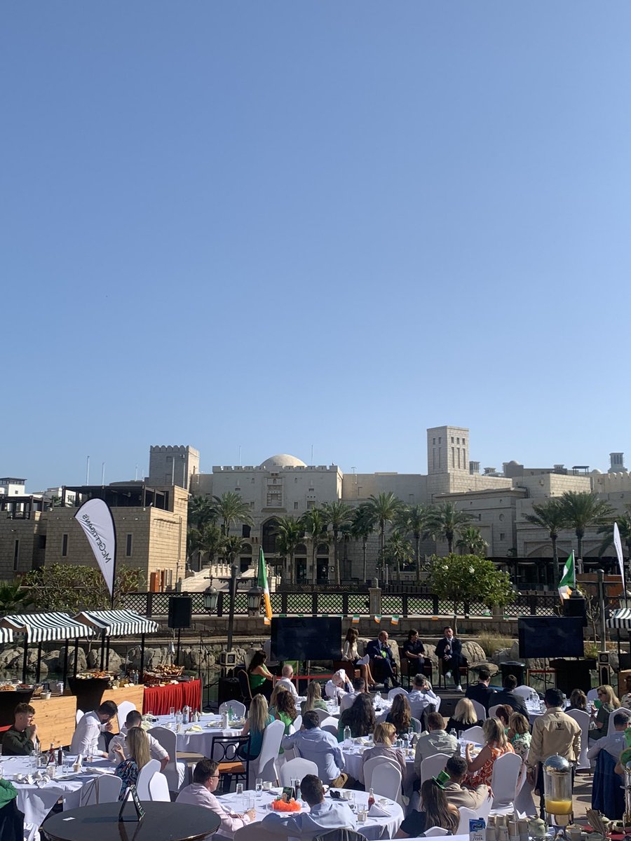 Celebrating St Patrick’s Day with Minister <a href="/josephamadigan/">Josepha Madigan ⚖️✨</a> and H.E Ambassador <a href="/IEAmbUAE/">Alison Milton, Ambassador of Ireland</a> Alison Milton at the <a href="/DubaiIBN/">Dubai IBN</a> and <a href="/GoToIrelandME/">Discover Ireland ME</a>