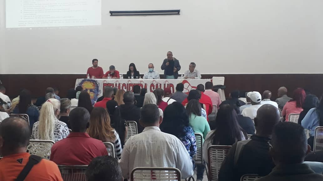 sitrasssmiranda's tweet photo. #Hoy #16marzo desde el Incret, presente Miranda en el  Congreso Nacional de @Fenasirtrasalud contamos con la participación de todas las Organizaciones Sindicales del Sector Salud de 22 estados.
@NicolasMaduro 
@delcyrodriguezv 
@MagaGutierrezV 
@torrealbaf https://t.co/s0bClycwgt
