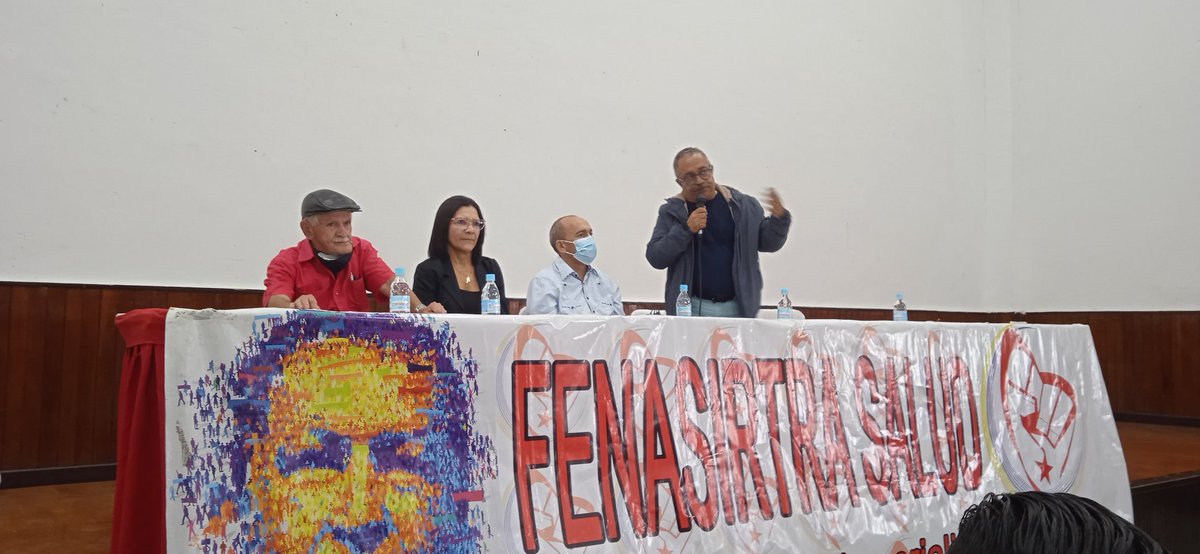 sitrasssmiranda's tweet photo. #Hoy #16marzo desde el Incret, presente Miranda en el  Congreso Nacional de @Fenasirtrasalud contamos con la participación de todas las Organizaciones Sindicales del Sector Salud de 22 estados.
@NicolasMaduro 
@delcyrodriguezv 
@MagaGutierrezV 
@torrealbaf https://t.co/s0bClycwgt