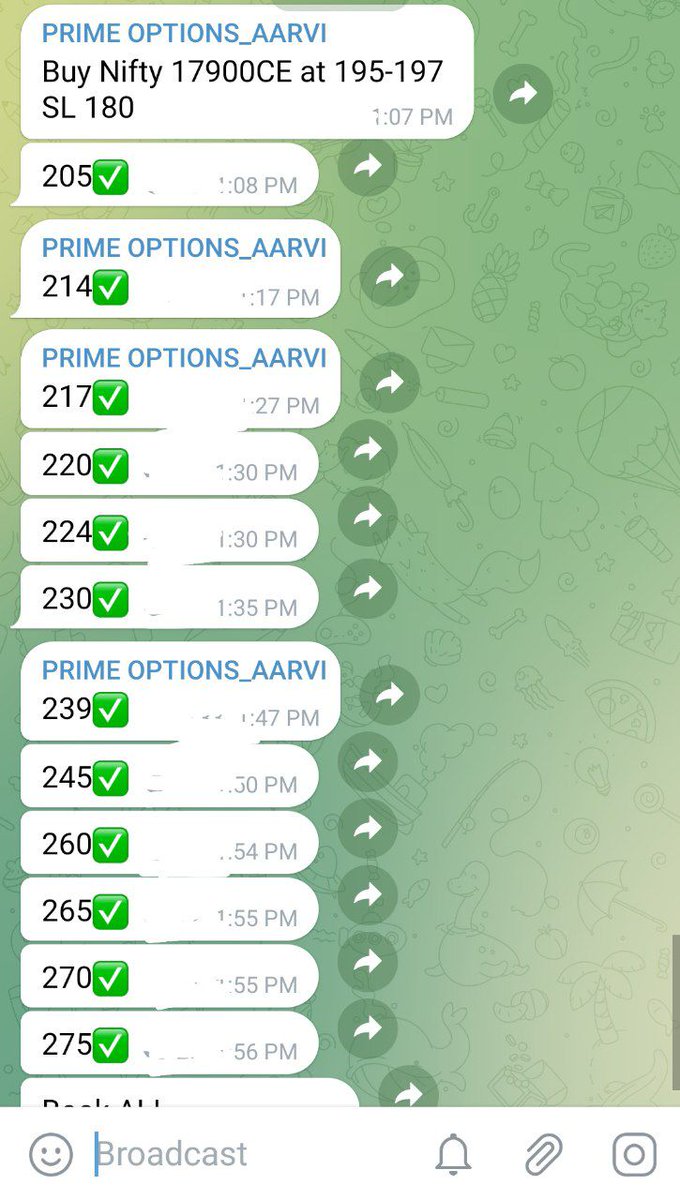 ✅MPHASIS 1900 CE 54 TO 64 
✅ #banknifty 39500 ce 400 to 445+
✅ Nifty 17100 PE 140 to 200+
✅ #Nifty 17900 CE 195 to 275+

We do trade like this in prime 👆

When market is sideways-volatile, minted money both sides ✅✅✅

#Trading #BankNiftyOptions #StockMarketindia