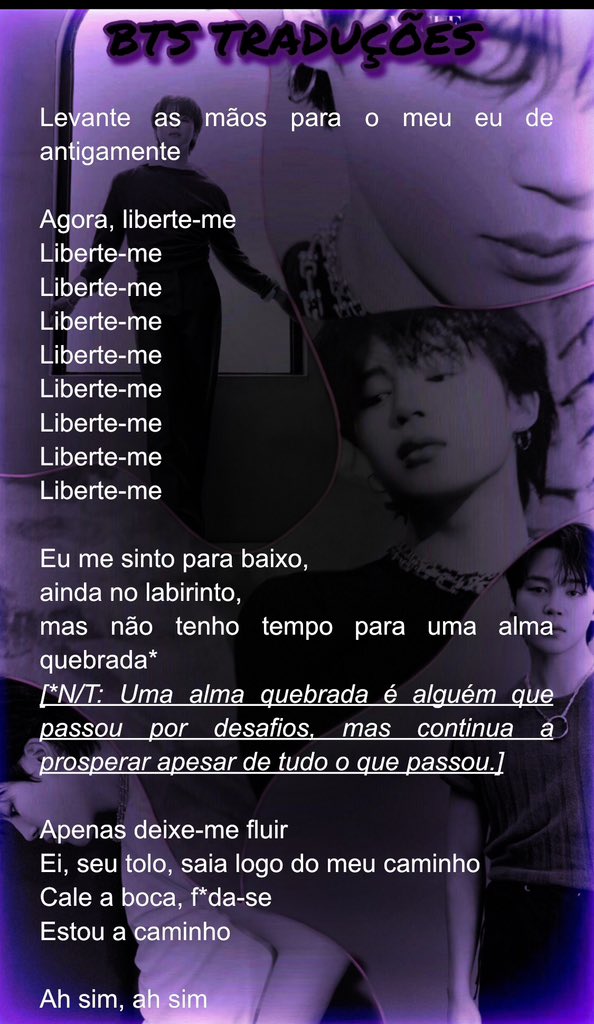 BTS TRADUÇÕES 🤍 on X: 🎼  Tradução de Dear my friend, de