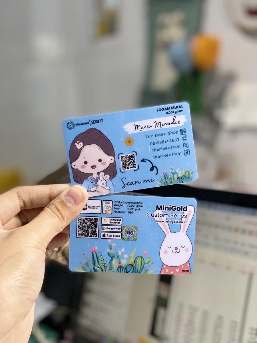 minigoldsub's tweet photo. Kumpulan MiniGold custom edisi name card🤩 https://t.co/ojtSWxs7tQ