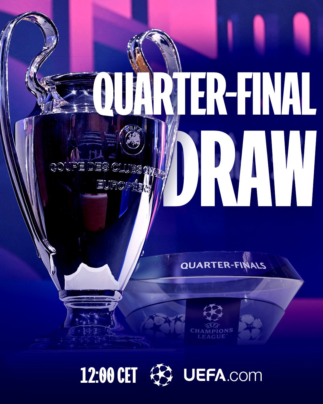 Champions League quarterfinal draw – The road ahead, Sports Overload