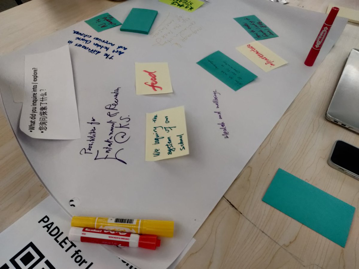 sasdart's tweet image. Inspirational, fun, and collaborative day exploring #inquiry with my wonderful colleagues at #keystone. Thank you @hktans for a memorable and creative day! #blueskythinking