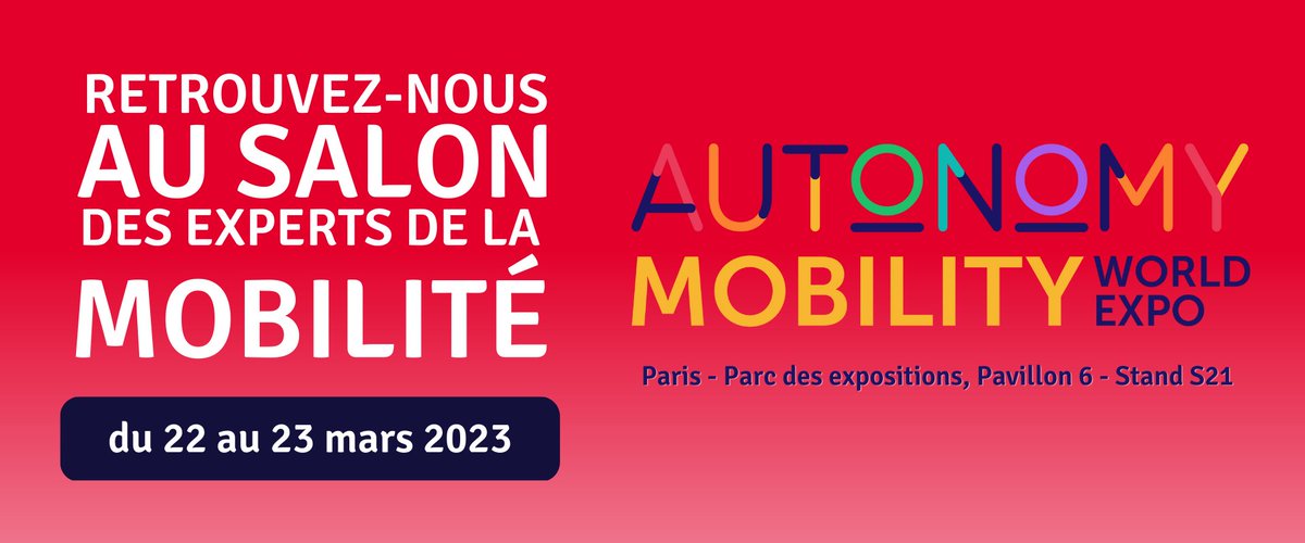 Proposer une solution de mobilité durable pour toutes et tous ?

C’est possible grâce à Fredo, solution simple et accessible de vélos en libre-service ! 

Venez découvrir notre solution lors du salon AUTONOMY à Paris, les 22 et 23 mars prochain. 

#autonomy #mobilité #amwe