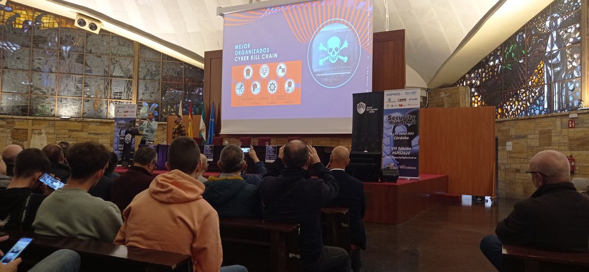 Andres_H78's tweet image. Blockchain y Ciberseguridad en #SecurityHighSchool #VIII #SHS2k23