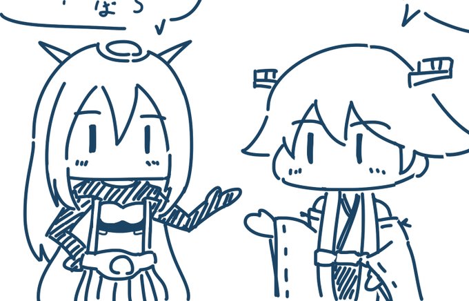 描きなれてないからデフォルメのタイプがどんどん変化していく… 