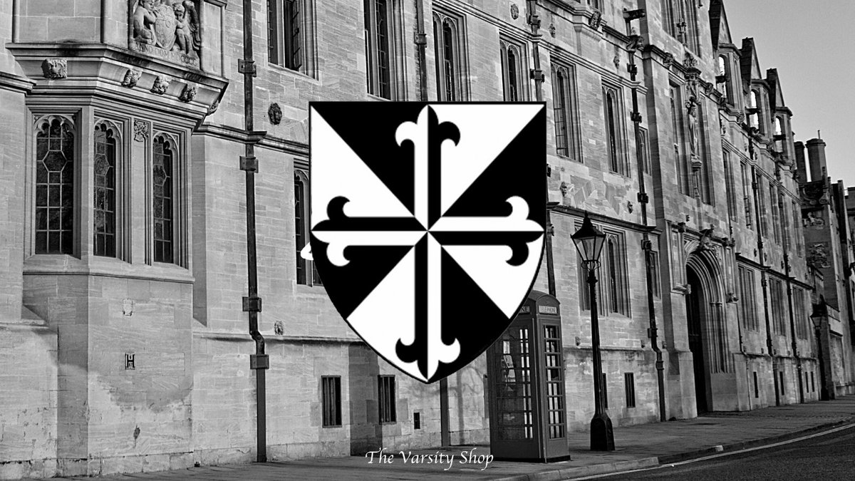 Continuing on from last month, we're highlighting more of Oxford's colleges.

Founded in 1216 and then re-founded in 1921, <a href="/BlackfriarsOx/">Blackfriars, Oxford</a> is located in the heart of the city.

We are proud to offer Blackfriars merchandise online and in-store.

varsityshop.co.uk/product-catego…